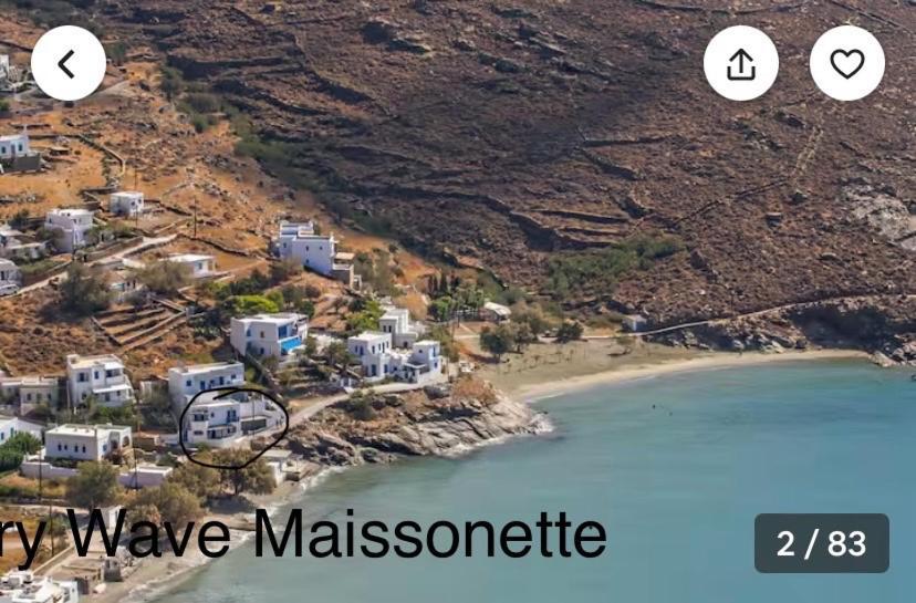 Luxury Wave Maisonette Istérnia Eksteriør bilde